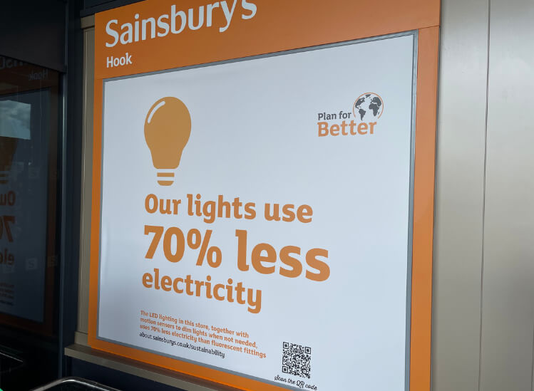 Sainsbury's Hook Posters 1